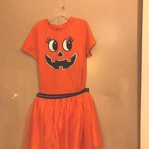 Pumpkin 2pc outfit sz 14/16
